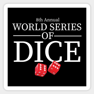 World Series of Dice Sticker